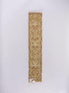 Chasuble column, embroidery, church paraments; flowers, leaves, liturgical vestments, plant