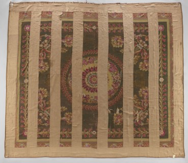 Ornamental tapestry, This late 18th-century Flemish tapestry height 517 cm, width 460 cm — cream,