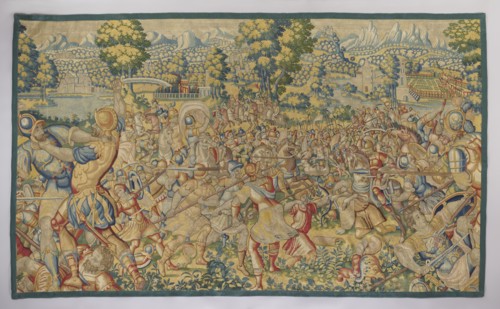 Figural tapestry by Franz Geubels 1535–1590, woven in Brussels, Flanders, 2nd half of the 16th