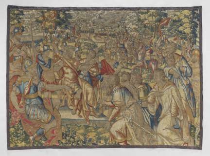 Figural tapestry by Franz Geubels 1535–1590, 2nd half of the 16th century, Flanders Brussels. Wool