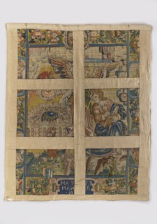 Figurative tapestry, unknown workshop/creator; draughtsman Maerten de Vos 1532–1602 co-creator.