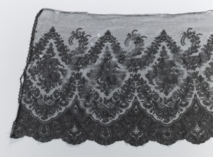Crinoline ruffle, clothing accessories, garlands ornament, Chantilly lace, floral ornaments, lace,
