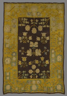 Kilim, kilim, interior design, flowers, decorative fabrics, floral patterns, Poland culture. In the