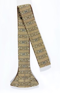 Stole, liturgical vestment. Stole originally part of a sash—still with transverse shelves,