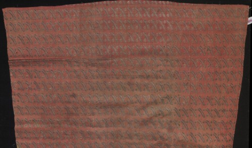 Fragment of fabric from a garment, Silk Factory Company, fabrics, silk, 2nd half 18th century.