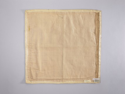 Velum;, Church vestment, early 18th century, Poland. Silver lamé velum embroidered at corners and