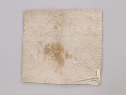 Vellum, vellum church parament, 18th–19th century, France; liturgical parament; height 44 cm, width