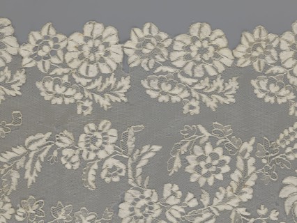 Shawl, shawl, clothing accessory, women's clothing, fashion, lace, serrated edges; design: in the