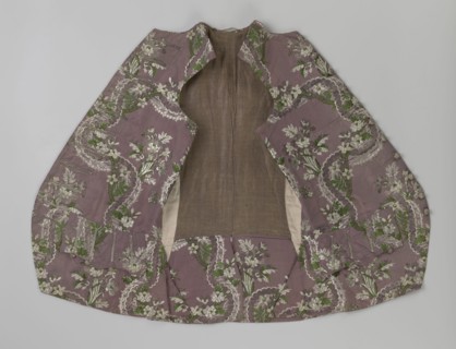 Vest, floral ornaments, patterned fabrics, Henryków German: Heinrichau - museum repository,