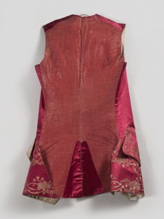 Vest, floral ornaments, Henryków German: Heinrichau - museum repository, clothing, men's clothing.