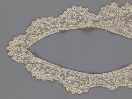 Collar, origin unknown, floral ornaments, clothing accessory for women's clothing, fashion,