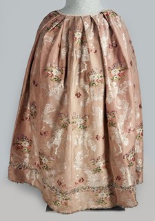 Robe à la française dress, floral ornaments, ribbon, flower bouquets, robe à la française, ruffles,