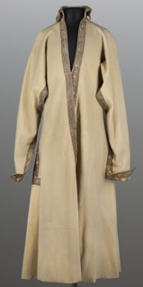 Kontusz from the uniform of the Order of St. Stanislaus. Kontusz of white cloth with lapels of