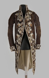 Habit à la française, tailcoat, floral ornaments, clothing, men's clothing, men's fashion, 18th