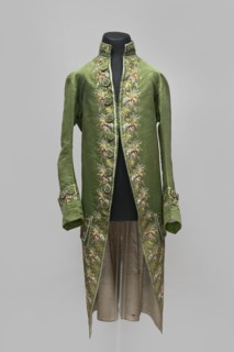 Habit à la française, repossession provenance; floral and plant motifs; fashion, men's clothing;