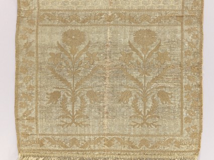 Kontusz sash by Paschalis Jakubowicz Manufactory Warsaw; belt manufacturer; 1788–1794. Bipartite