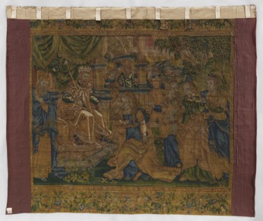 Figural tapestry, tapestries, weaving, interior furnishings, decorative fabrics, interior