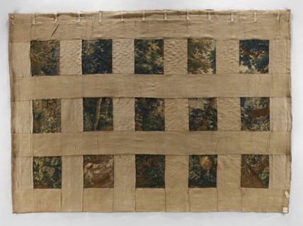 Tapestry — verdure;,  noted; late 17th century, Flanders. Subject: park/garden scene with animals