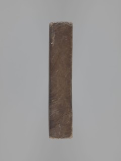 Double-sided gingerbread mould. Obverse: group of three musicians in 17th–18th-century costume hat,