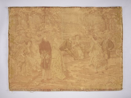 Jacquard tapestry by Alonso Pérez Mariano 1857–1930, co-creator unknown, woven by a manufacturer.,