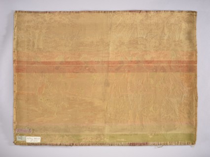 Jacquard tapestry by Mariano Alonso Pérez 1857–1930, co-created by an unknown manufacturer. Depicts