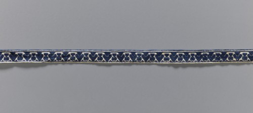 Gallon, galloons haberdashery, origin unknown, plant ornaments, 19th century, Europe, fabric