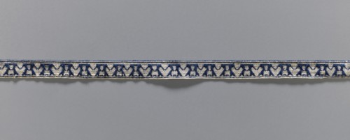 Gallon, galloons haberdashery, origin unknown, plant ornaments, 19th century, Europe, fabric,
