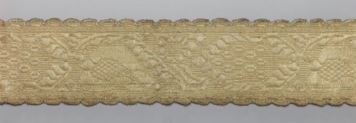 Gallon, haberdashery, origin unknown, 19th century, possibly Lithuania, fabric, haberdashery, width