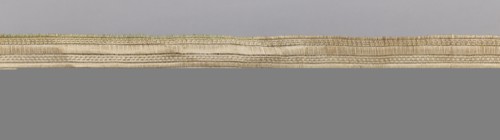 Gallon, haberdashery; geometric ornaments; 19th century, Europe; fabric; width 3 cm, length 54 cm;
