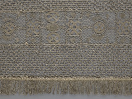 A so-called Saxon lace belt, creator unknown, lace belt for men's clothing, clothing accessory;