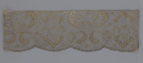 Lace fragment, lace, 18th century, Europe; fabric; width 20 cm, length 120 cm; purchased provenance