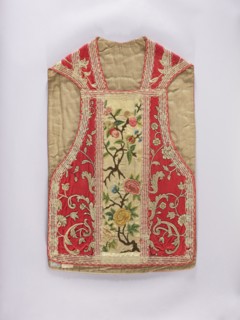 Chasuble, liturgical vestments, Anthony of Padua St.; 1195–1231 — iconography, plant ornaments,