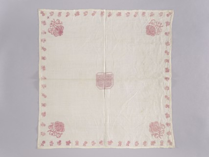 Velum, church paraments, Henryków German: Heinrichau. Flowers, leaves, plant ornaments; sacred art;