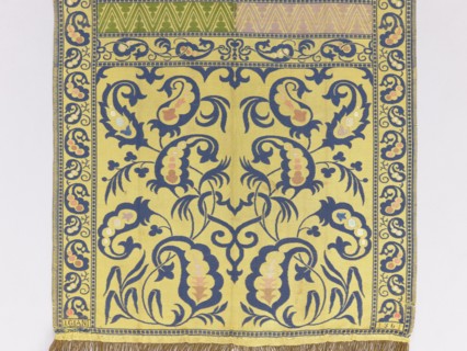 Kontusz belt, Giani I. 19th century. Four-sided kontusz belt with heads composed of two branches