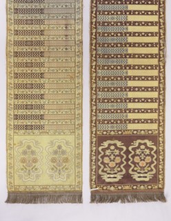 Kontusz belt;, Polish costumes; kontusz belts, men's clothing accessories; four-sided belt with