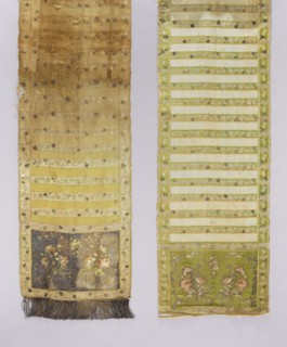 Kontusz sash, Royal Silk Manufactory in Grodno; silk fabric and belt manufacturer; 1768–1780.