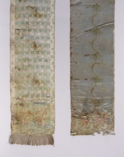 Kontusz belt, Royal Silk Manufactory in Grodno; silk fabric and belt manufacture; 1768–1780. Solid,