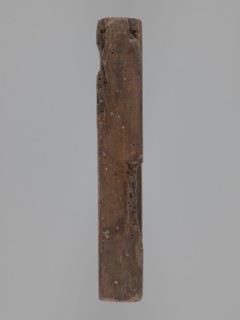 Double-sided gingerbread mould. Obverse: genre scene; reverse: three depictions. Genre scenes,