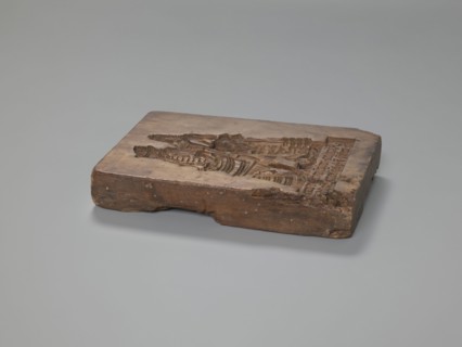 Double-sided gingerbread mould. Oblong rectangular mould, Schwabach, 18th–19th century, Silesia