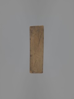 Double-sided gingerbread mould. Obverse: Adam and Eve in paradise; reverse: baby in swaddling