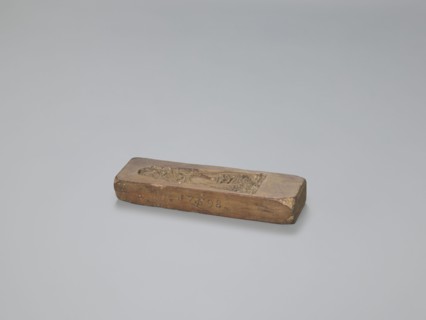 Double-sided gingerbread mold. Obverse: female figure; Reverse: baby in swaddling clothes.