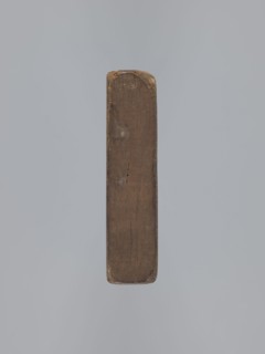 Double-sided gingerbread mould. Obverse: vase with flowers in a frame; reverse: rectangle with a