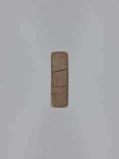 Double-sided gingerbread mould with different representations on both sides, carved by Glauer