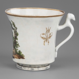 Cup, Korzec Porcelain and Faience Manufactory; 1790–1832 forgery. Cup from a service,