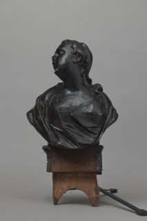 Bed finial, ca. 1757–1760. Baroque wooden hospital bed finial in the form of a pediment with