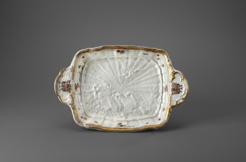 Sweets plate by Johann Joachim Kaendler 1706–1775 and Johann Friedrich Eberlein 1695–1749;