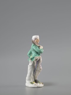 Man with a Potato Masher, Reinicke, Peter 1715–1768 modeler?, Koenigliche Porzellain Fabrique,