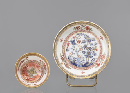 Bowl, House painter co-creator, Ferner, JF ca. 1750, or workshop house painter co-creator;
