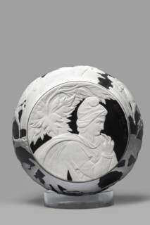 Portland Vase, copy, Josiah Wedgwood & Sons Stoke-on-Trent; pottery manufactory; 1790–1895.