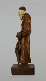 Figurine of a Jew, First Galician Factory of Artistic Faience and Terracotta Pacyków; 1912–1939.